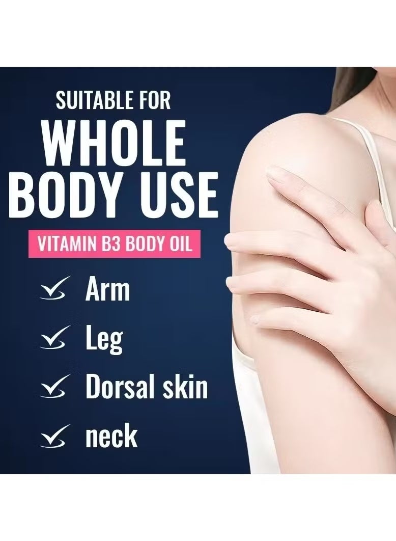 Vaseline Vitamin B3 Body Care Oil Healthy Skin Tone Unifying 200ml - Image 5